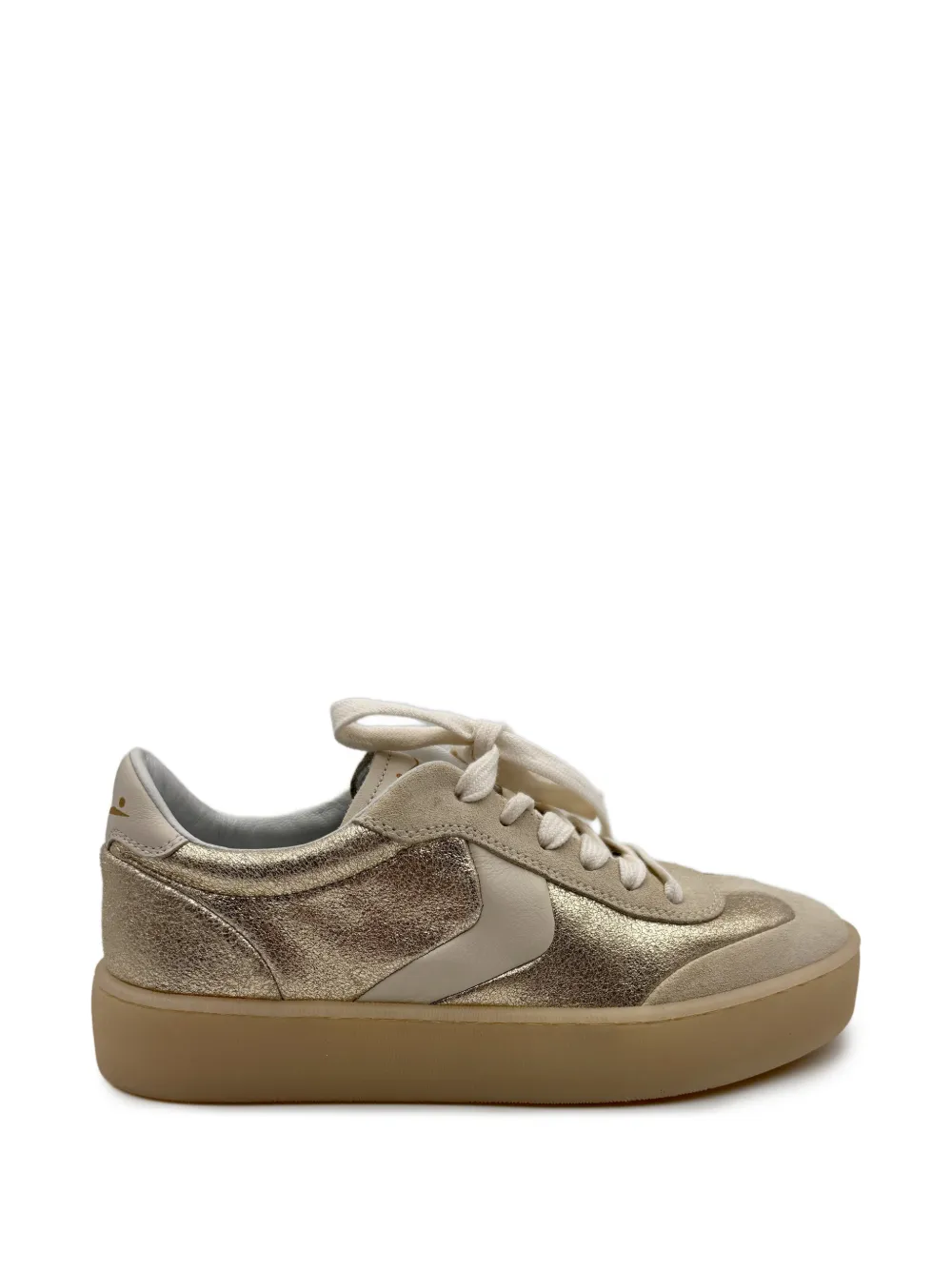 Voile Blanche MIND-02 suède low-top sneakers – Goud (MIND02SUEDE)