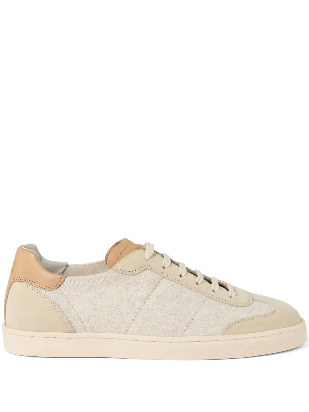 Brunello Cucinelli Sneakers in Strickoptik – Nude (MZUKVTN286CRO11)