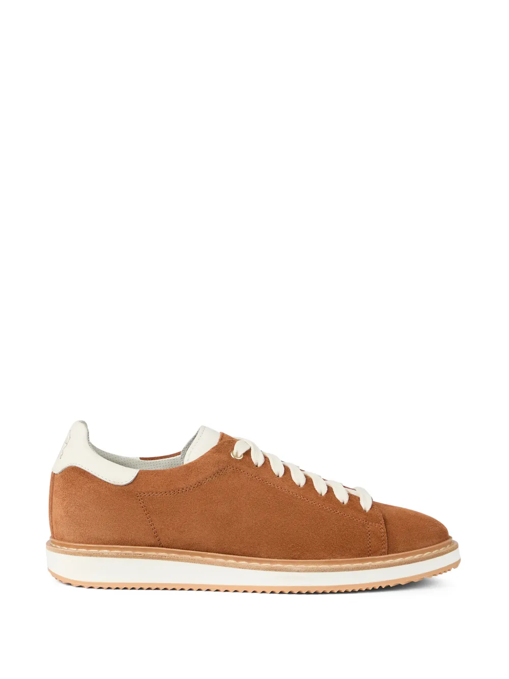 Brunello Cucinelli Sneakers aus Wildleder – Braun (MZUMEGL338CRO72)
