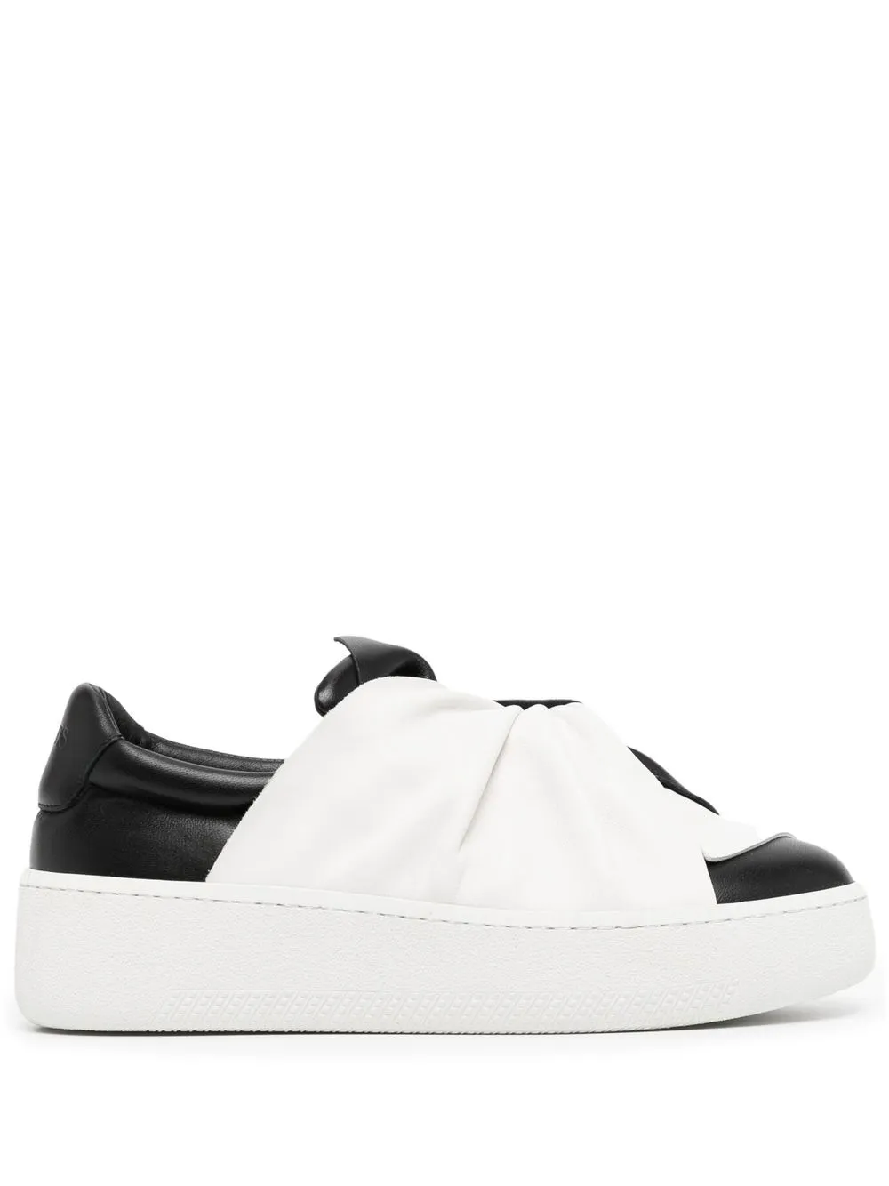 Ports 1961 Slip-On-Sneakers mit Knotendetail – Schwarz (PW422ZSN12ULAN059)