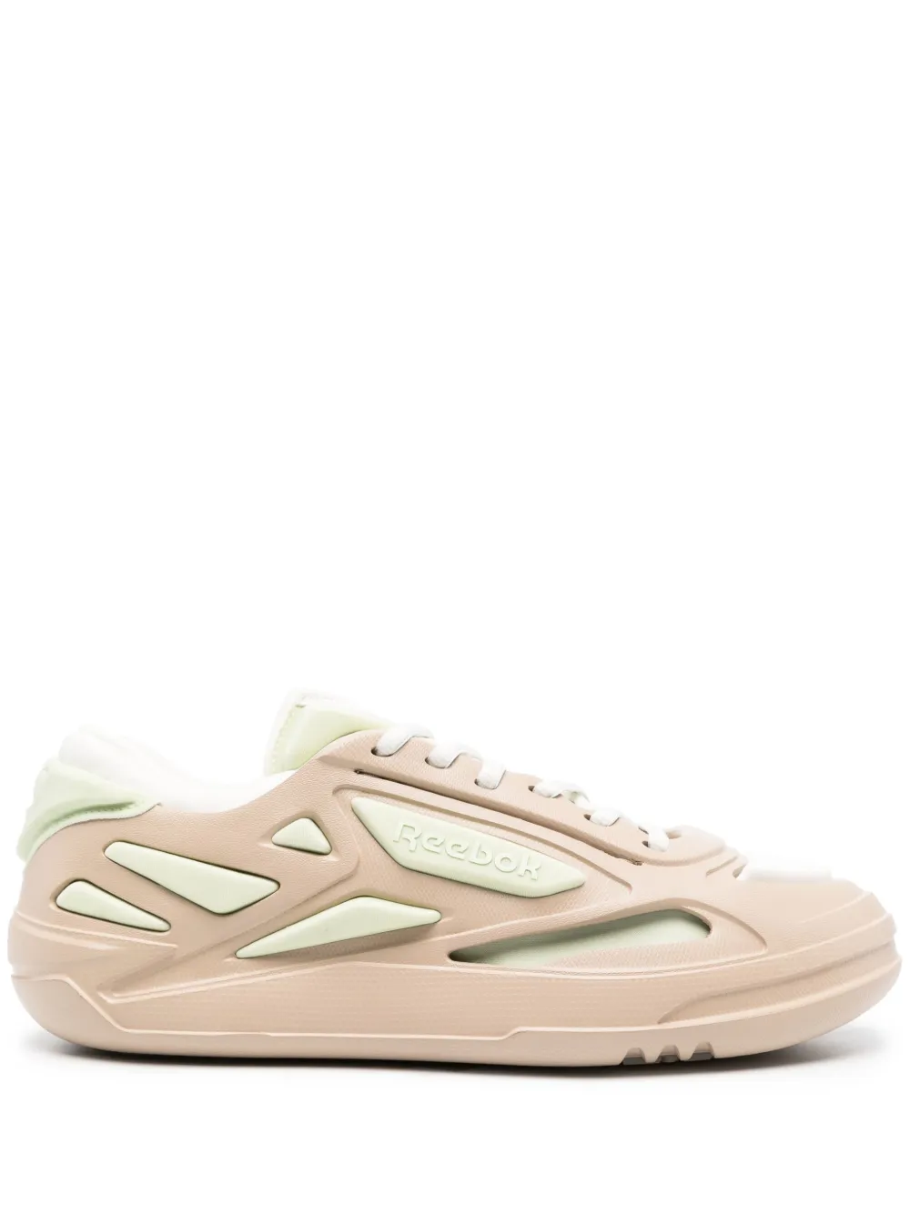 Reebok Sneakers van imitatieleer – Beige (RMIA037C99MAT001)