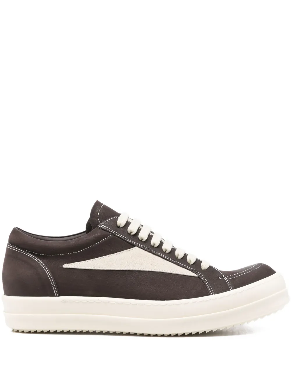 Rick Owens Sneakers aus Leder – Braun (RU02E1897LWNLVS)