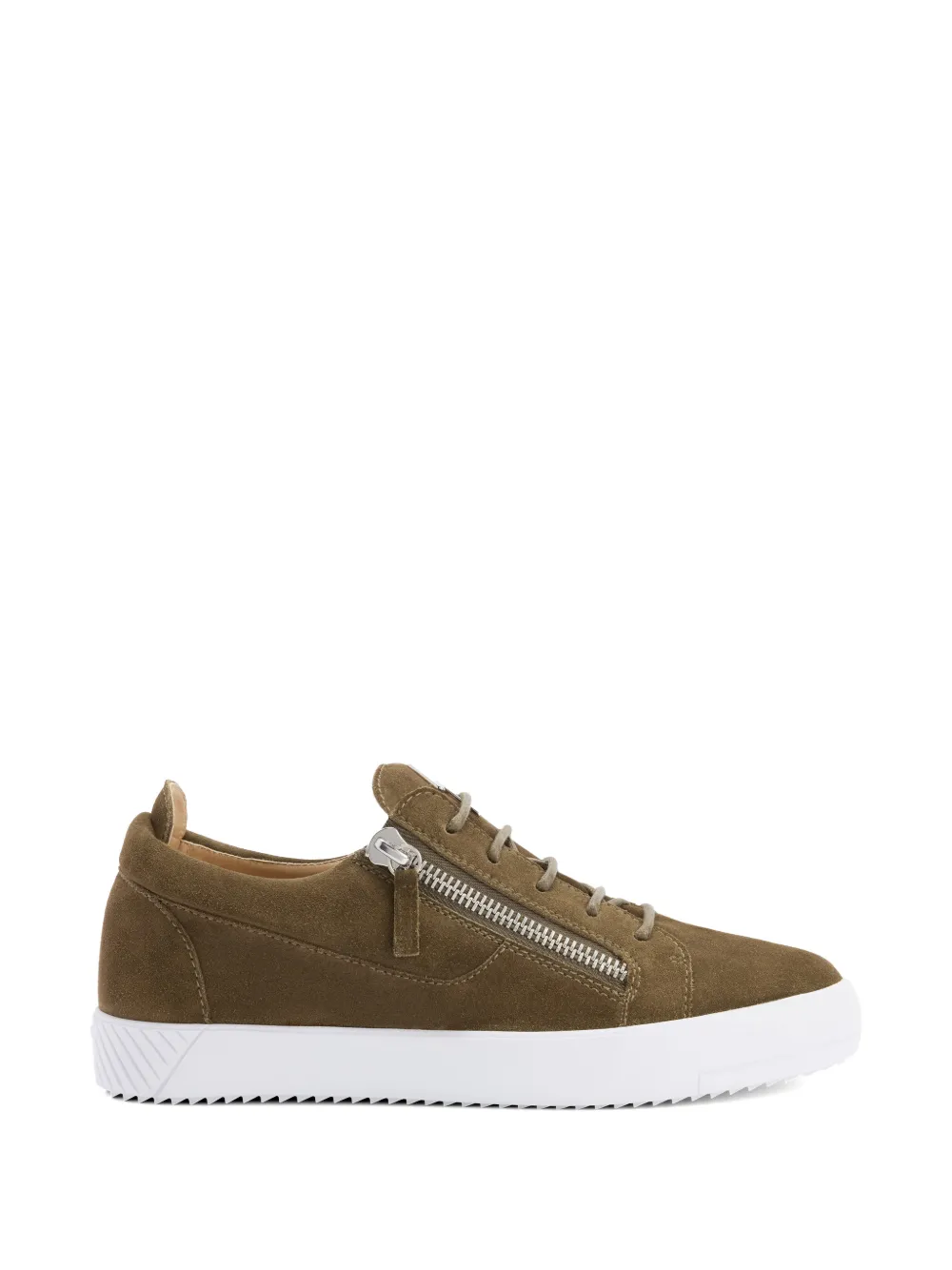Giuseppe Zanotti Frankie Sneakers mit seitlichem Reißverschluss – Grün (RU50028H08)
