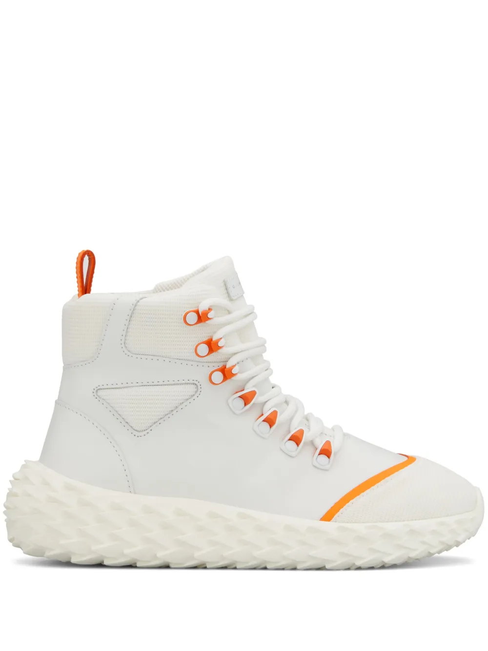 Giuseppe Zanotti Klassische Schnürstiefel – Weiß (RW90060001)