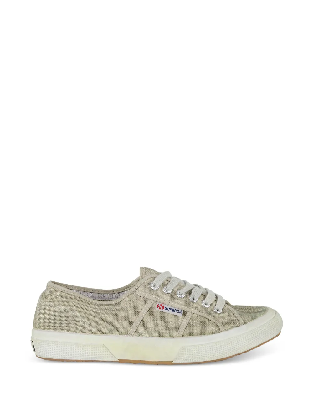 Superga Canvas-Sneakers mit Schnürung – Nude (S31568WU)