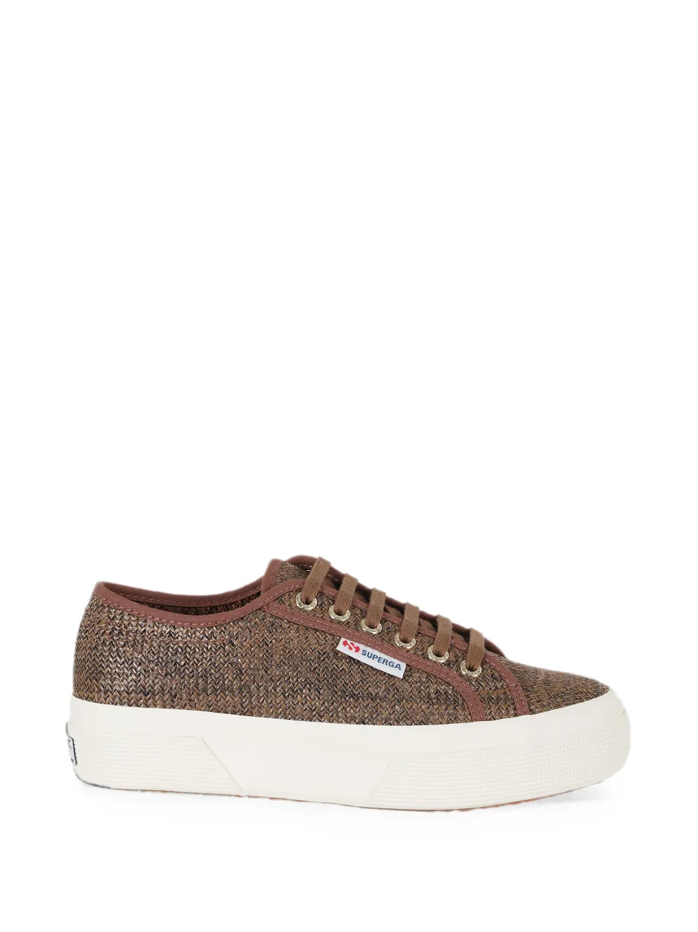 Superga 2740 geweven sneakers – Bruin (S41518W)