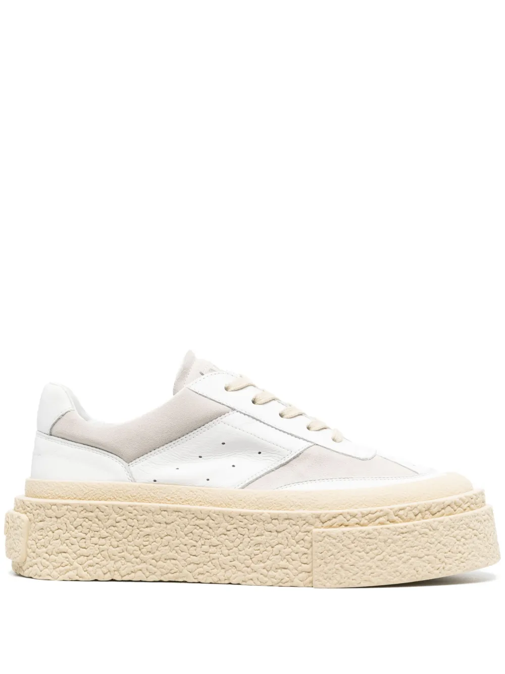 MM6 Maison Margiela Chunky sneakers met plateauzool – Wit (S59WS0190P0673)