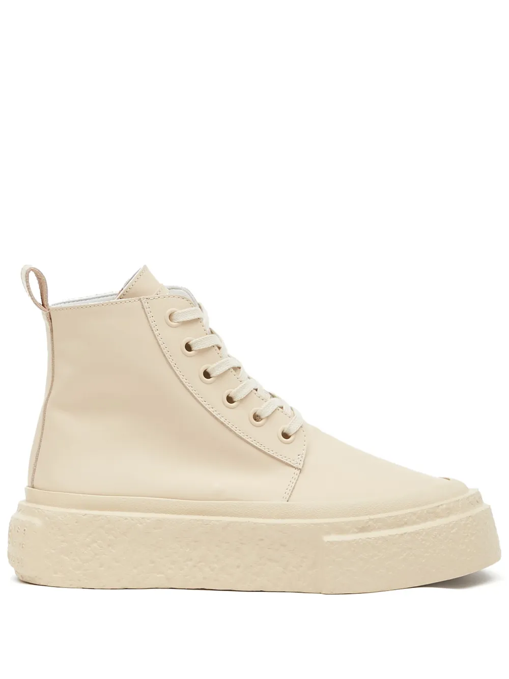 MM6 Maison Margiela Sneakers mit Schnürung – Nude (S59WS0229P7020)