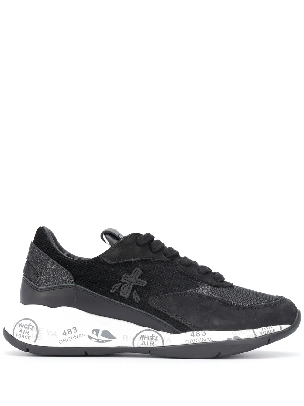 Premiata Scarlett low-top sneakers – Zwart