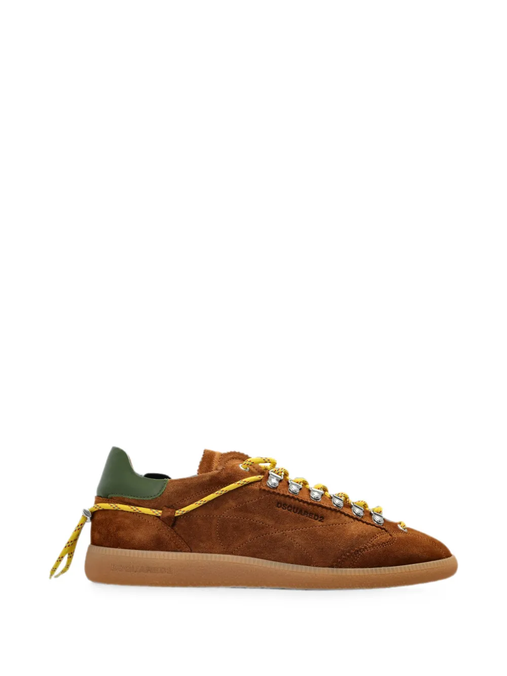 DSQUARED2 Rebel suède sneakers – Bruin (SNW035701503520)