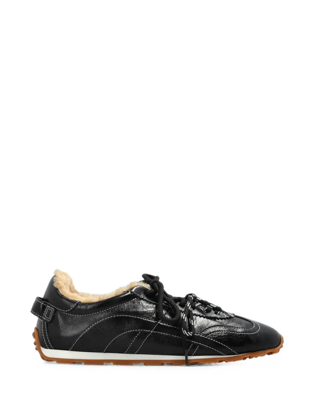 DSQUARED2 DC-642 sneakers met contrasterend stiksel – Rood (SNW036125109238)