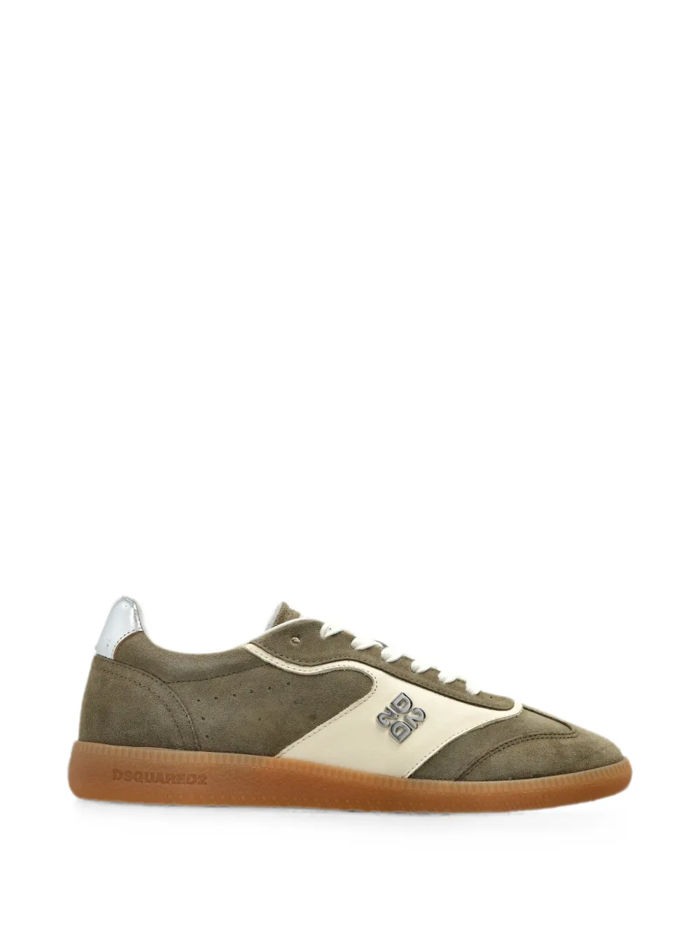 DSQUARED2 Sneakers mit Logo-Schild – Grün (SNW049714170001)
