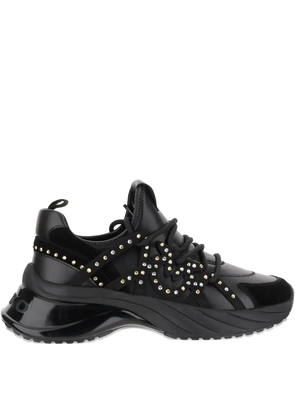 PINKO Sneakers mit Strassverzierung – Schwarz (SS0095E031)