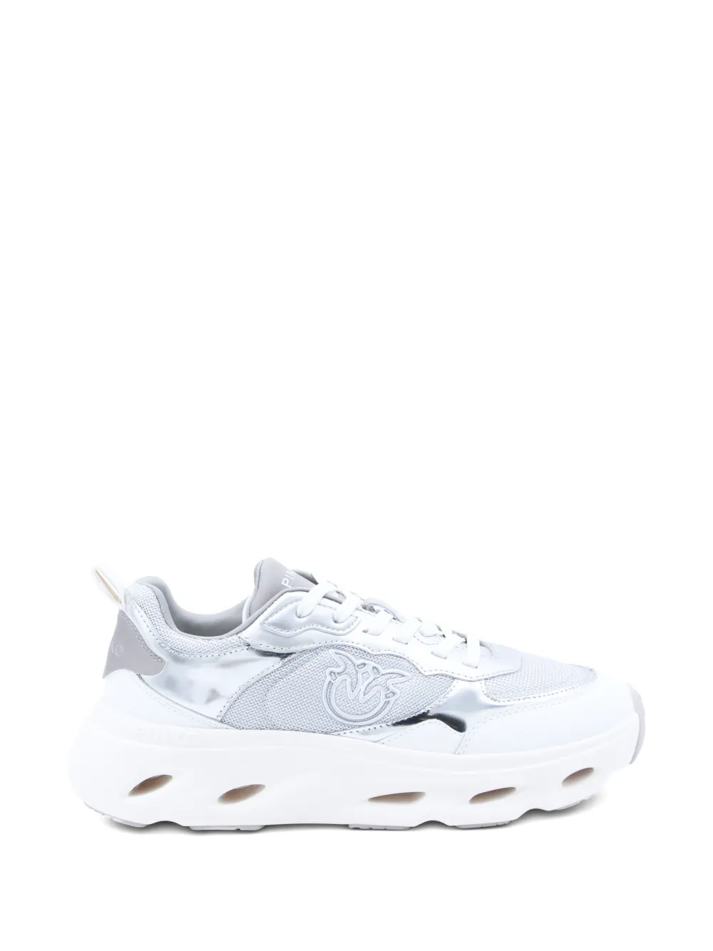 PINKO Sneakers met logo-applicatie – Beige (SS0167P144)