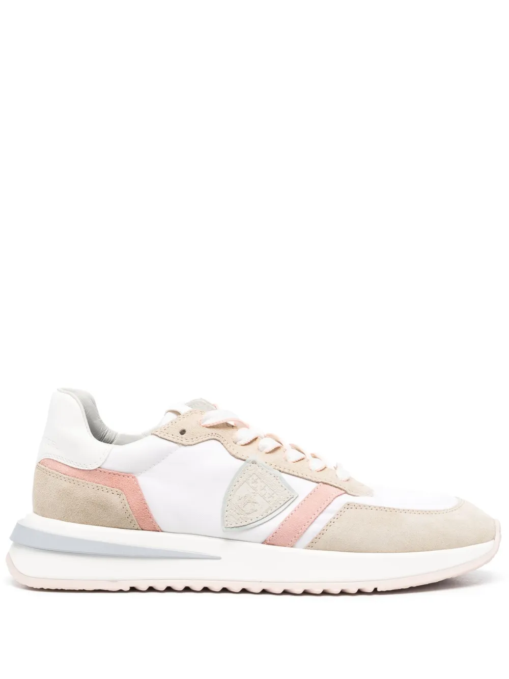 Philippe Model Paris Tropez 2.1 Wildleder-Sneakers – Weiß (TYLDWP07)