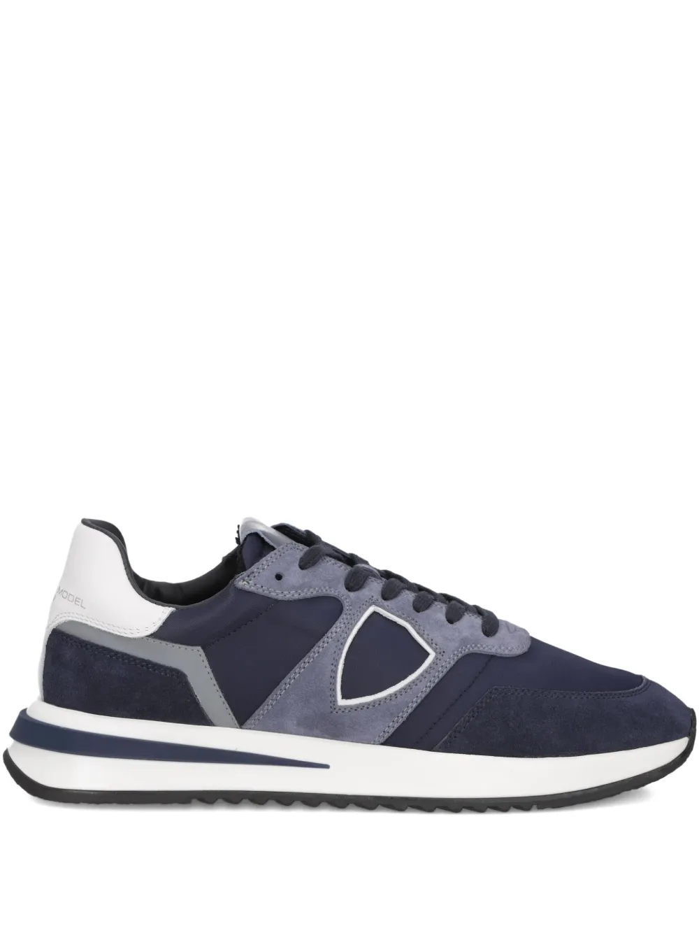 Philippe Model Paris Sneakers met mesh vlakken – Blauw (TYLUWD03)