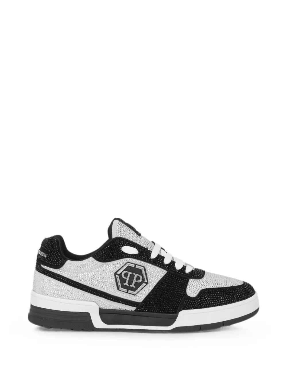 Philipp Plein Low-top sneakers P-FORCE 78 Strass – Zwart (UAFSUSC1089PLE010N)