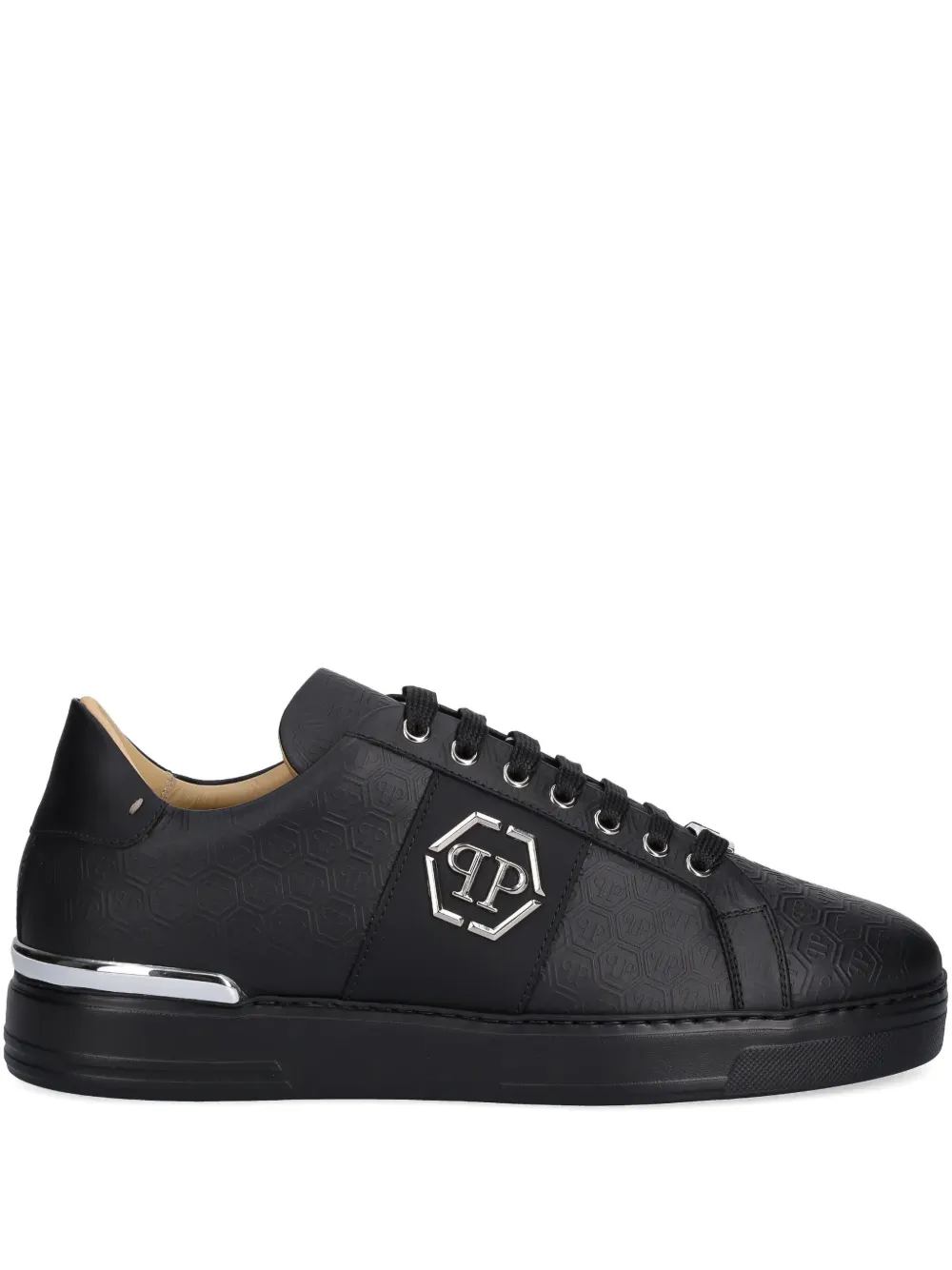 Philipp Plein Sneakers mit Logo-Prägung – Schwarz (USC0768PLE005N)