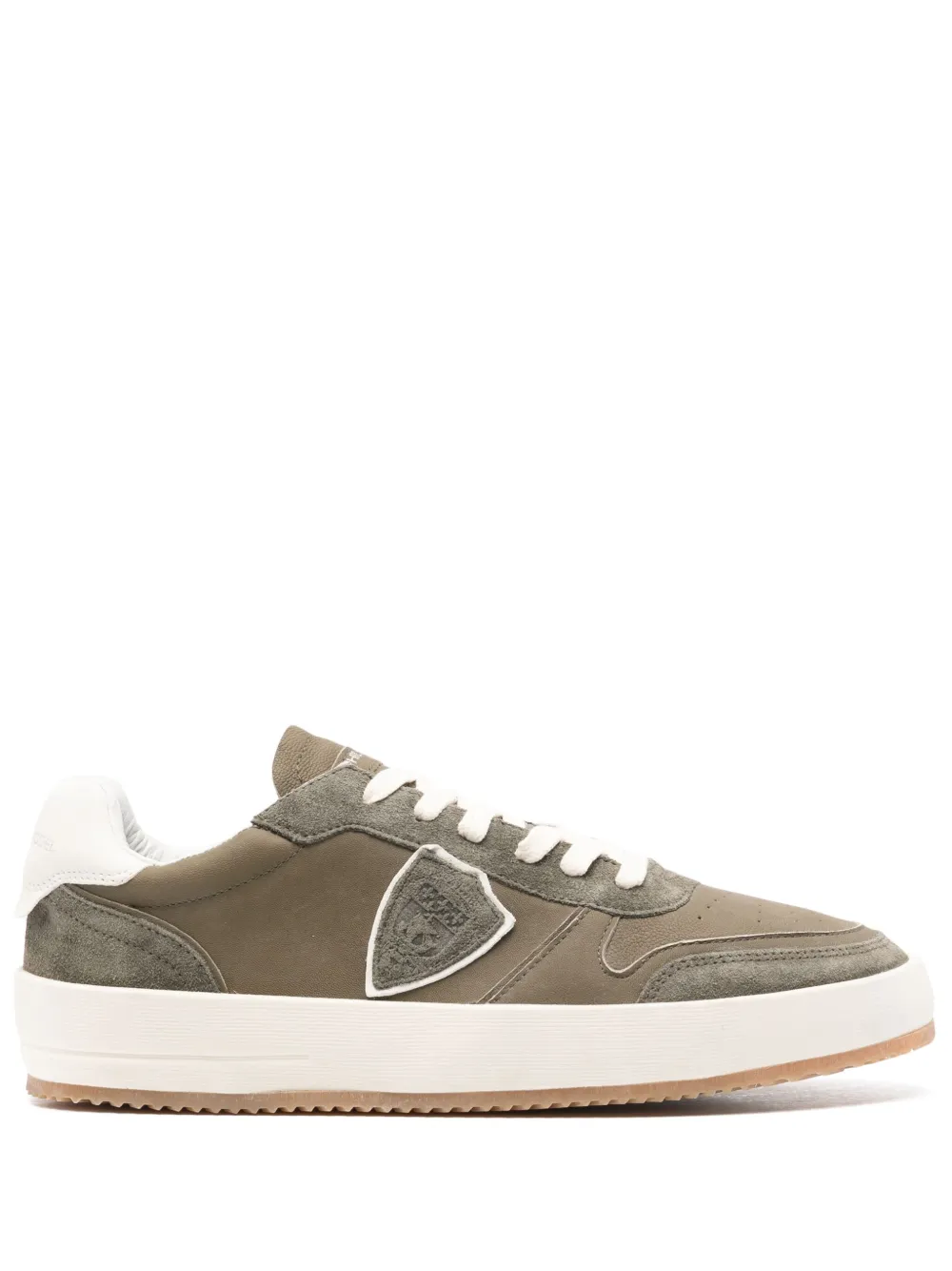 Philippe Model Paris Nice sneakers met logo-patch – Groen (VNLUWX01)