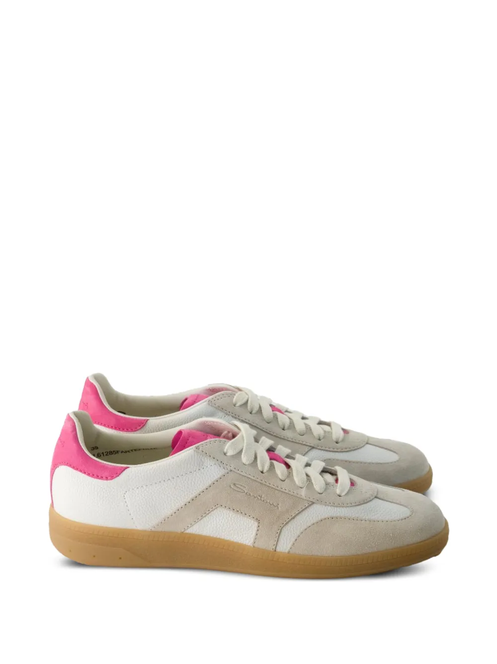 Santoni DBS Olympic sneakers – Beige (WBPL61285FART)