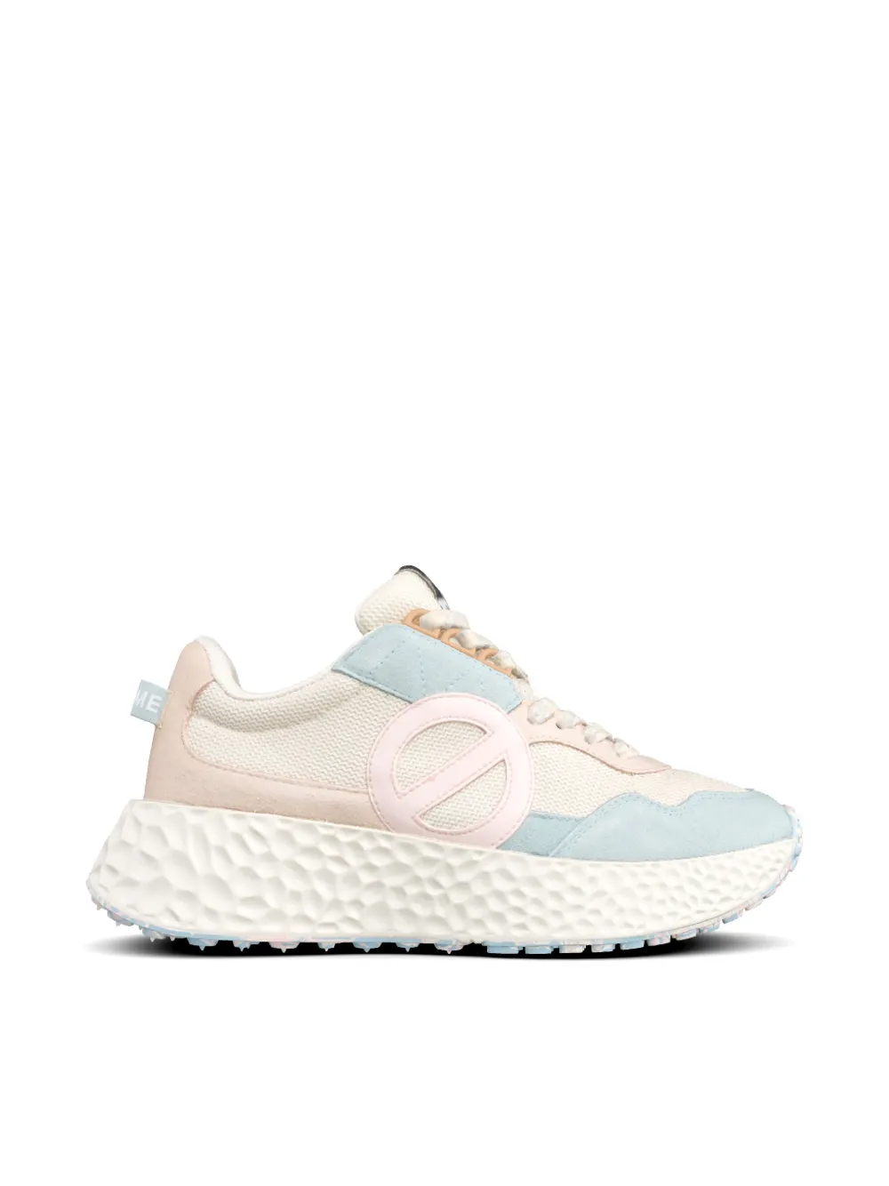 No Name Sneakers met logovlak – Beige (WCARTERJOGGERPINKSKYDOVE)