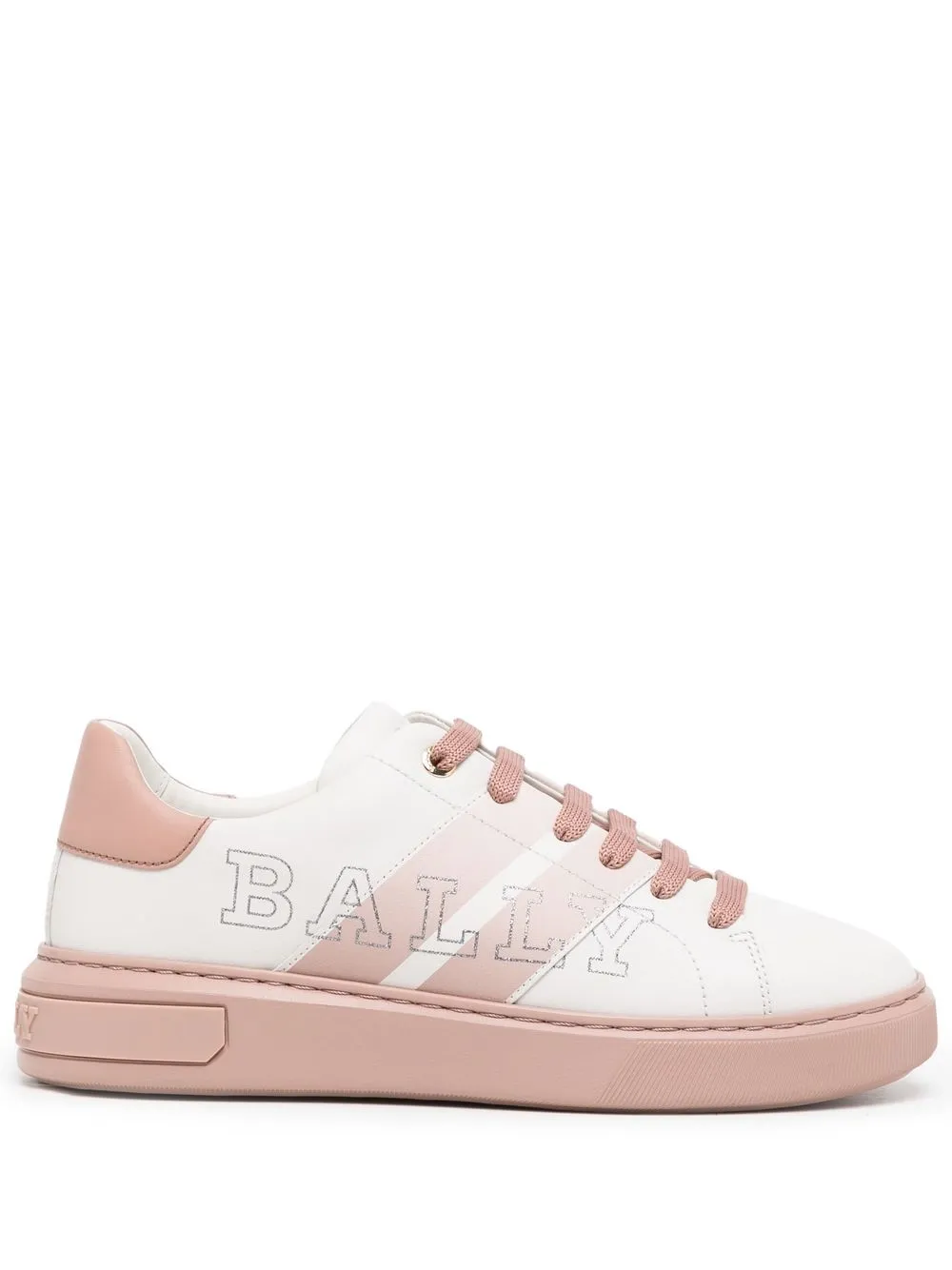 Bally Sneakers mit Glitter – Weiß (WK000IVT025)
