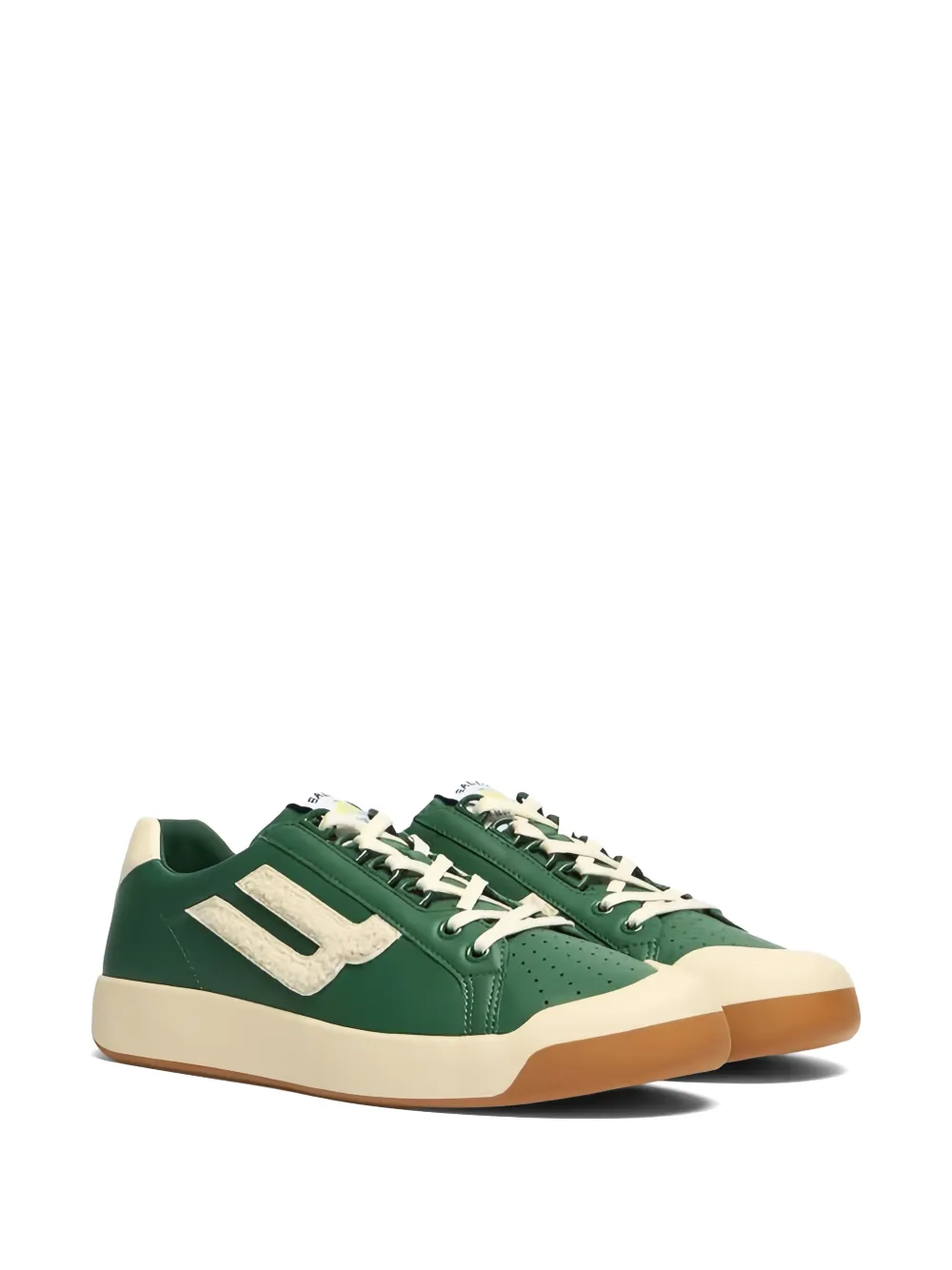 Bally Tennis Collection sneakers met logopatch – Groen (WK00DGVT012)