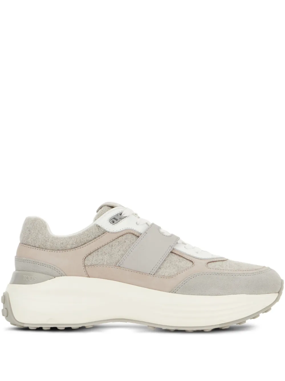 Tod’s Sneakers met vlakken – Beige (XXW81L0JP40UMD)