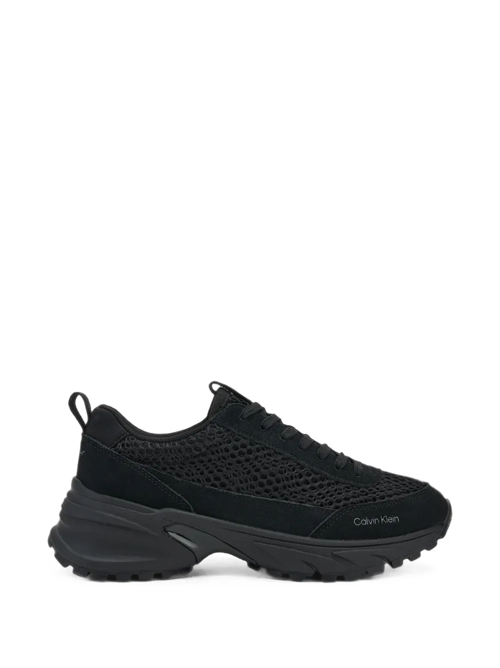 Calvin Klein mesh-panelled chunky sneakers – Zwart (YW0YW020300GJ)