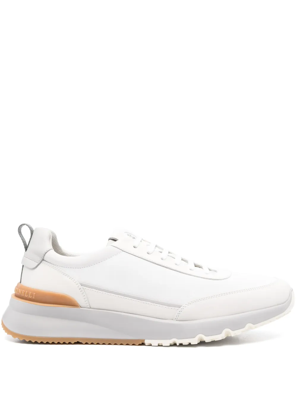 Brunello Cucinelli Sneakers aus Leder – Weiß (MZUSGGO278CMA07)