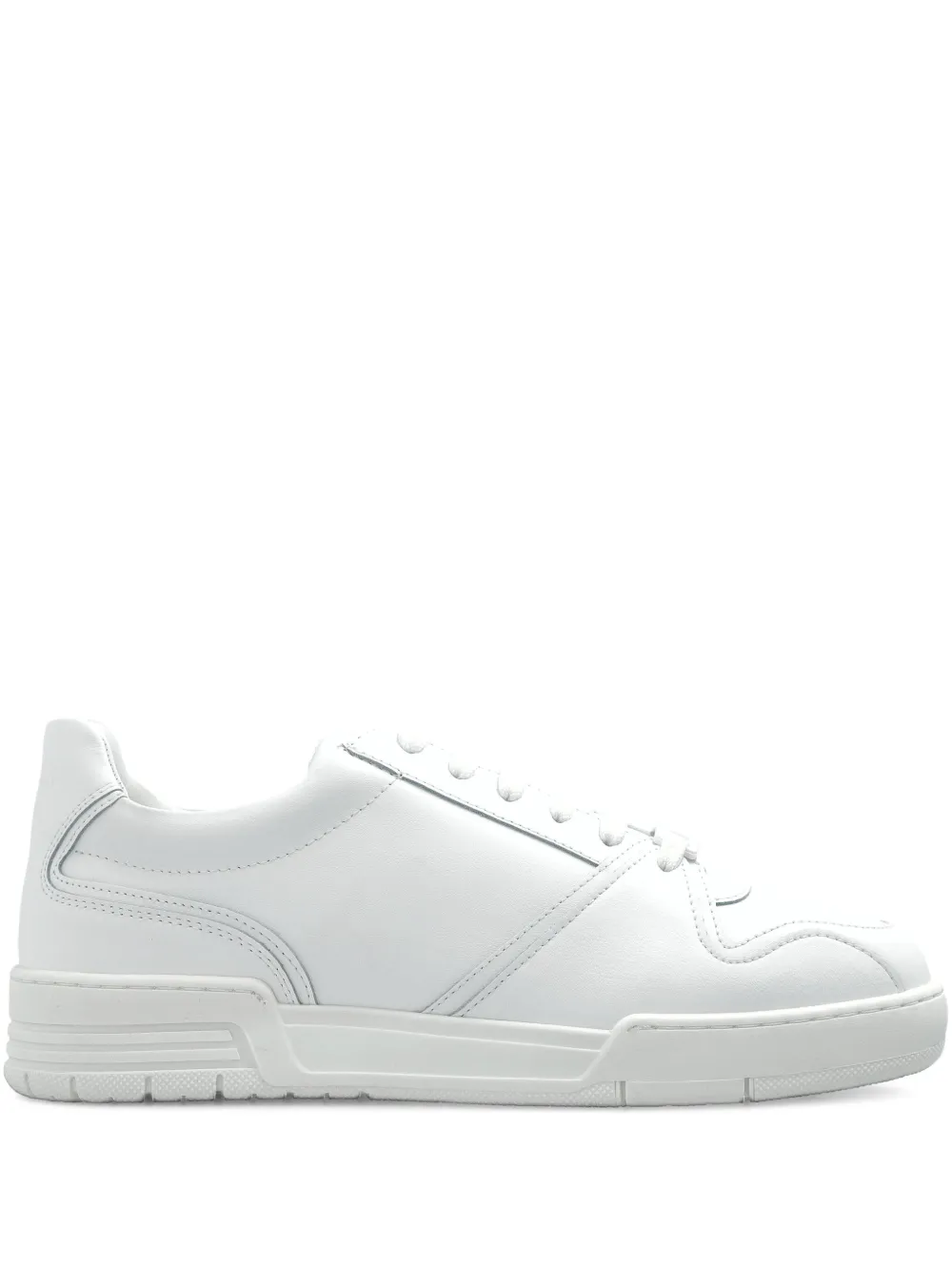 Moschino Sneakers met vlakken en veters – Wit (MB15214G0NGA0)