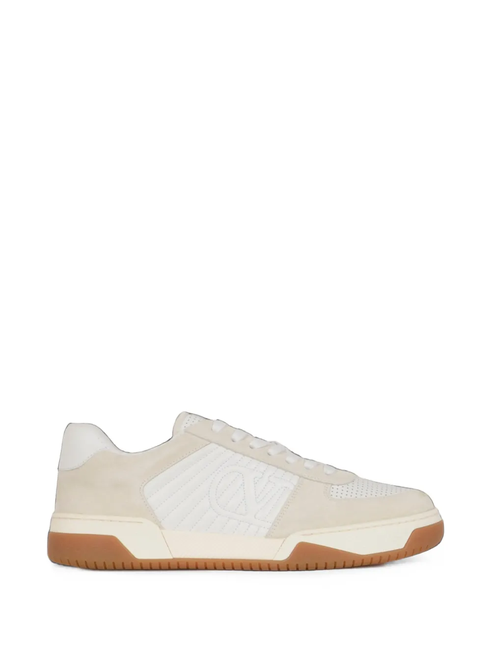 Valentino Garavani Geperforeerde sneakers met logodetail – Wit (YS0M78ZZM)