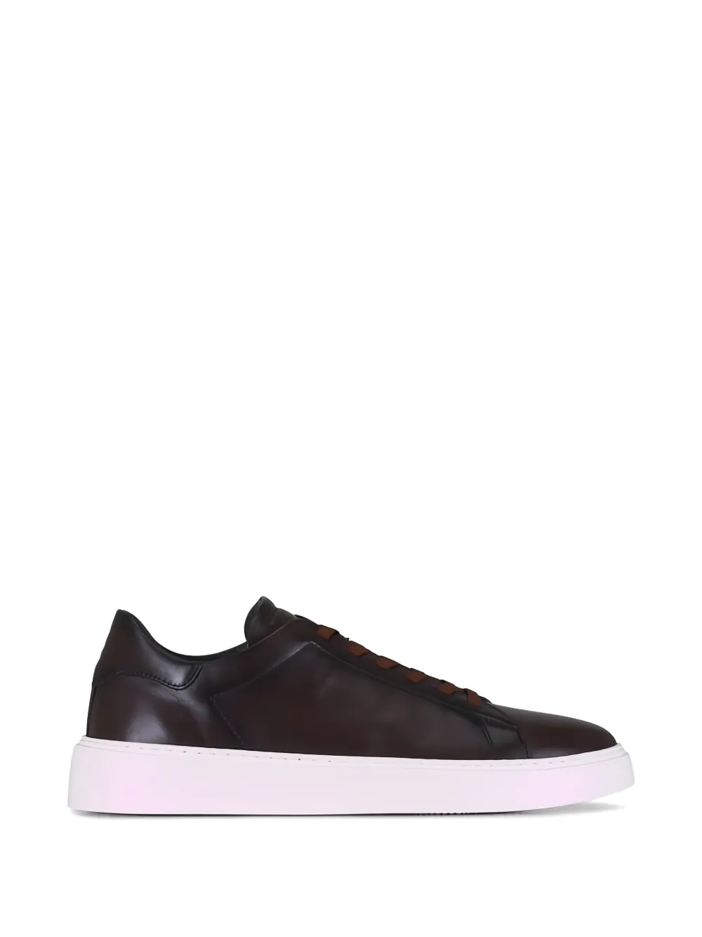 To Boot New York James leren sneakers – Bruin (JAMESBUTTEROMORO)