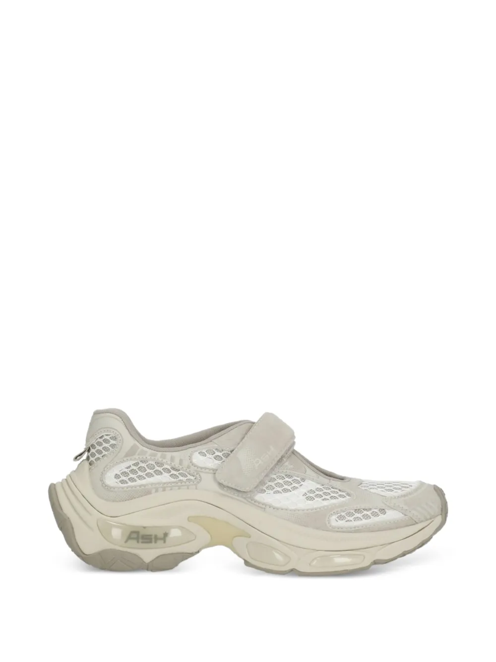 Ash ‘Drake’ Sneakers – Nude (DRAKECALFSUEDEVAPOURWHITE)