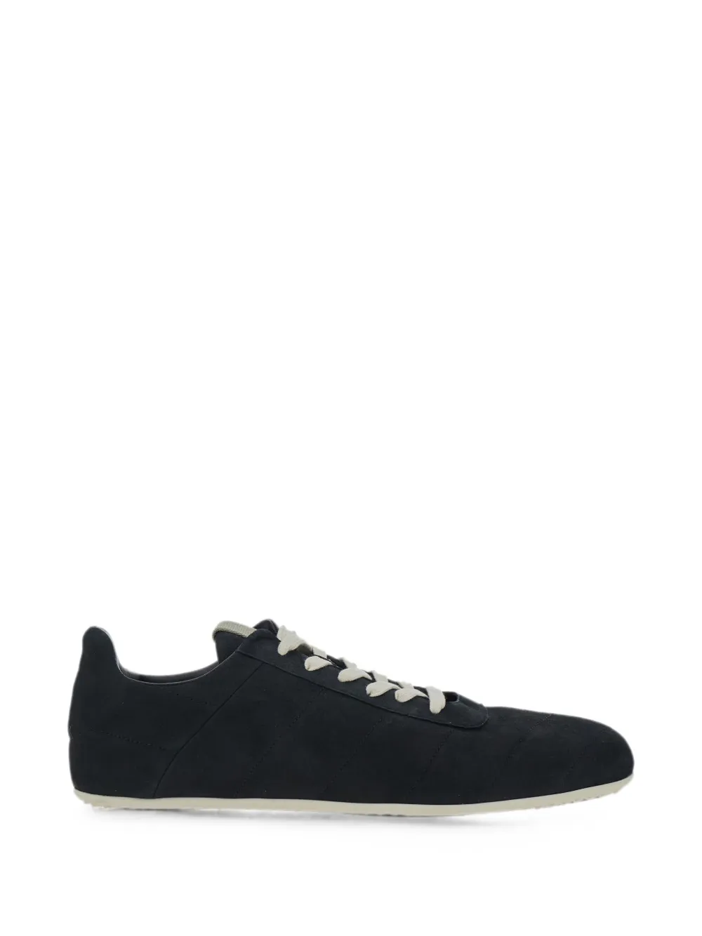 Rick Owens quilted lace-up sneakers – Zwart (RU02F4878LBSQ191)