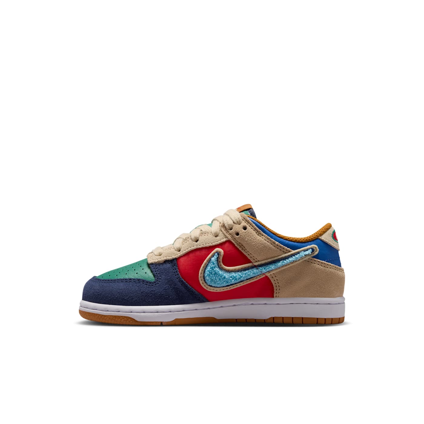 Nike Dunk Low PS “Midnight Navy / Green Noise / Linen / Speed Red” (IV6202-410)