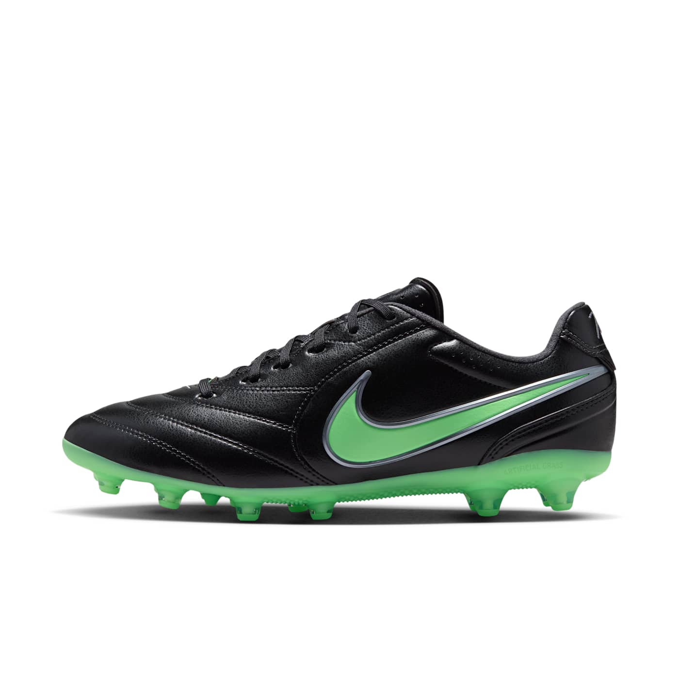 Nike TIEMPO LIGERA PRO AG für Herren, schwarz, Größe 44 ½ EU / 10 UK (IO9609-001)
