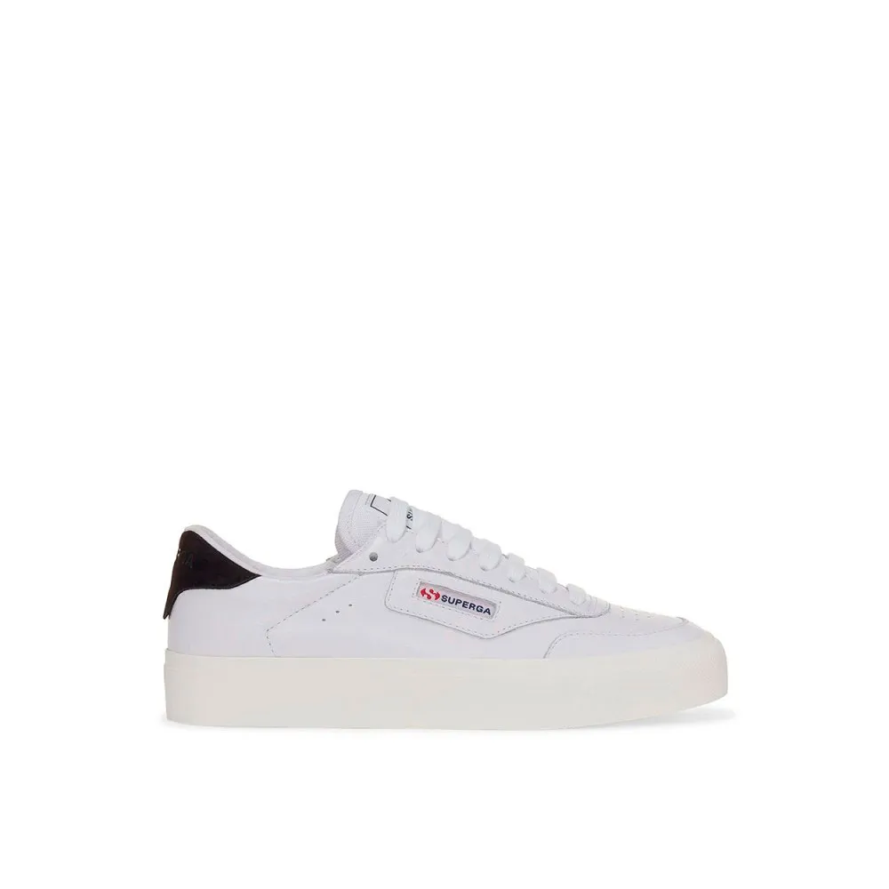 Superga – Club S Up Comfort Leren Sneaker – Dames – Schoenen – Wit (S5135EW-AIF)